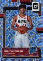 2022 Panini Donruss Optic #249 Shaedon Sharpe Premium Box Set Basketball Card