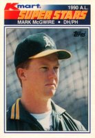 1990 K-Mart #32 Mark McGwire Baseball Card