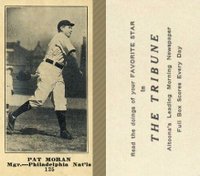 1916 Altoona Tribune #125 Pat Moran Baseball Card