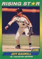 1992 Score Rising Stars #35 Jeff Bagwell Baseball Card
