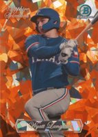 2023 Bowman Draft Sapphire Edition Sapphire Selections #SS3 Wyatt Langford Orange Baseball Card
