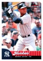 2007 Fleer #122 Derek Jeter Factory Set Baseball Card