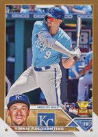 2023 Topps #302 Vinnie Pasquantino Gold Baseball Card