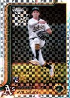 2025 Topps Chrome #96 Jacob Wilson X-Fractor Baseball Card