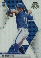 2020 Panini Chronicles Mosaic #14 Bo Bichette White Baseball Card