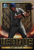 2023 Bowman Chrome Bowman Iconic #BI6 Bobby Witt Jr. Baseball Card