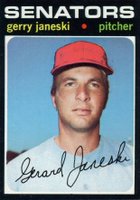 1971 Topps #673 Gerry Janeski Short Print Baseball Card
