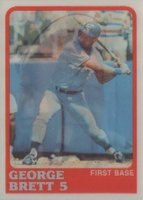 1988 Sportflics #150 George Brett Baseball Card