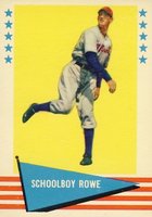 1961 Fleer #73 Schoolboy Rowe Baseball Card