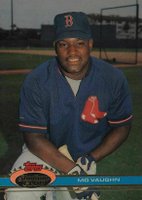 1991 Stadium Club #543 Mo Vaughn Baseball Card
