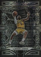 2022 Panini Obsidian #36 LeBron James Electric Etch Asia Basketball Card