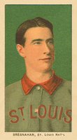 1909 White Borders Ghosts, Miscuts, Proofs, Blank Backs & Oddities #51 Roger Bresnahan Portrait Baseball Card