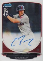 2013 Bowman Chrome Draft Picks & Prospects Autographs #BCACF Clint Frazier Baseball Card