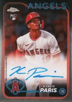 2024 Topps Chrome Rookie Autographs #RAKP Kyren Paris Baseball Card