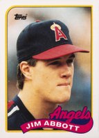 1989 Topps Traded #2T Jim Abbott Baseball Card