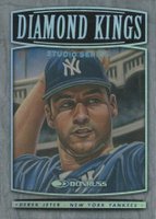 2001 Donruss 1999 Retro Diamond Kings #5 Derek Jeter Studio Series Baseball Card