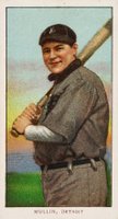 1909 White Borders Piedmont & Sweet Caporal #349 George Mullin Batting Baseball Card