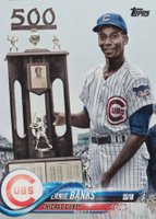 2018 Topps Update #US157 Ernie Banks Baseball Card