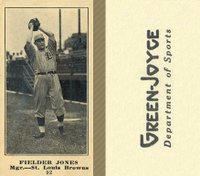 1916 Green-Joyce #92 Fielder Jones Baseball Card