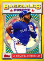 2020 Finest Flashbacks #198 Vladimir Guerrero Jr. Gold Refractor Baseball Card