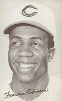 1947 Exhibits 1947-66 # Frank Robinson Baseball Card