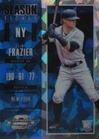 2018 Panini Chronicles Contenders Optic #3 Clint Frazier Blue Ice Baseball Card