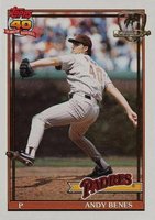 1991 Topps Desert Shield #307 Andy Benes Baseball Card