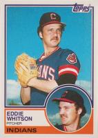 1983 Topps #429 Eddie Whitson Baseball Card