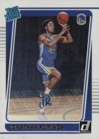 2021 Panini Donruss #240 Jonathan Kuminga Signature Basketball Card