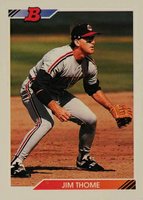 1992 Bowman #460 Jim Thome Baseball Card
