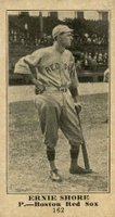 1916 Sporting News #162 Ernie Shore Blank Back Baseball Card