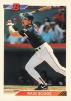 1992 Bowman #70 Wade Boggs Baseball Card