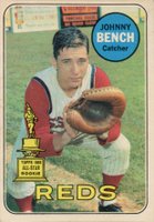 1969 O-Pee-Chee #95 Johnny Bench Baseball Card