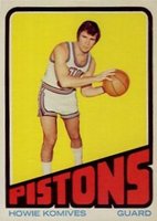 1972 Topps #13 Howie Komives Basketball Card