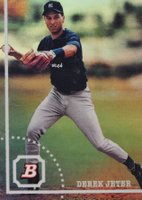 2017 Bowman Chrome Refractors That Never Were #DJ Derek Jeter Baseball Card