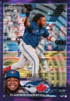 2023 Topps Chrome #50 Vladimir Guerrero Jr. Purple Sonar Refractor Baseball Card