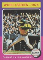 1975 Topps Mini #461 World Series Game 1 Baseball Card