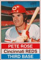 1976 Hostess #66 Pete Rose Hand Cut Baseball Card