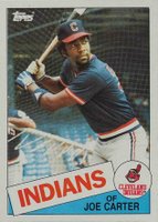 1985 Topps #694 Joe Carter Baseball Card