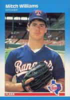 1987 Fleer #142 Mitch Williams Baseball Card