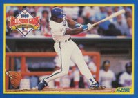 1990 Score #566 Bo Jackson Baseball Card