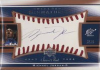 2003 Upper Deck Sweet Shot Sweet Spot Signatures #MJ-A Michael Jordan Basketball Card