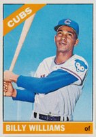 1966 Topps #580 Billy Williams Short Print Baseball Card