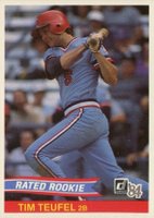 1984 Donruss #37 Tim Teufel Baseball Card