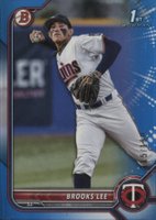 2022 Bowman Draft #BD153 Brooks Lee Blue Baseball Card
