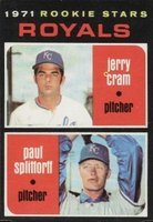 1971 Topps #247 Rookie Stars Royals Baseball Card
