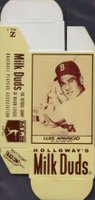 1971 Milk Duds Complete Box #6 Luis Aparicio Baseball Card