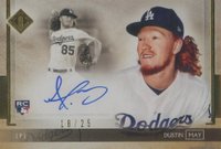 2020 Topps Transcendent Collection Autographs #DM Dustin May Variation Baseball Card