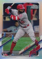 2021 Topps Chrome #142 Jo Adell Refractor Baseball Card