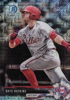 2017 Bowman Prospects #BCP117 Rhys Hoskins Chrome Baseball Card